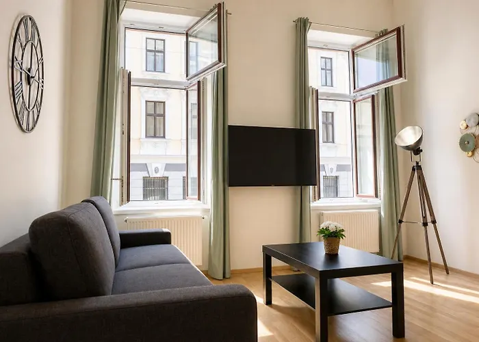 Modern 2br Apt. Perfect For Long And Short Апартаменти Відень